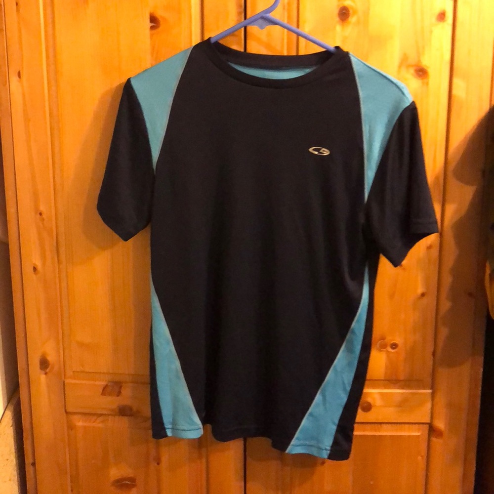 Champion blue workout top size L